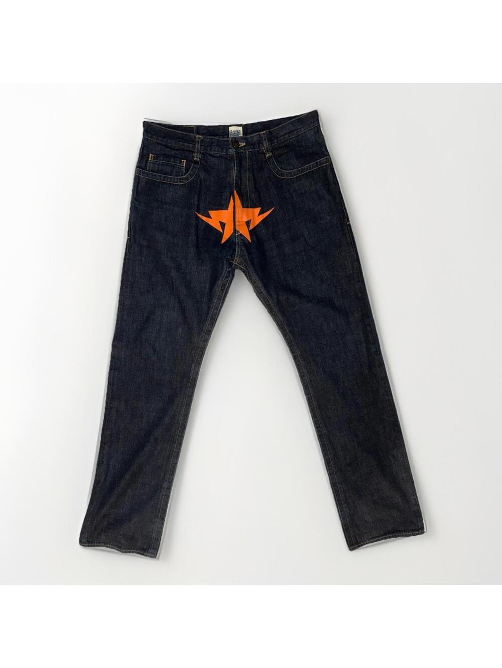 Bape A Bathing Ape Vintage Denim Jeans Mens Sz Large 33x33